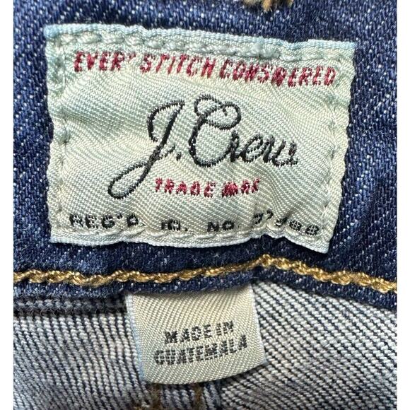 J. Crew Men's Dark Wash Style 770 Tapered Leg Blue Denim Jeans - Size 36x29.5 - Picture 6 of 9